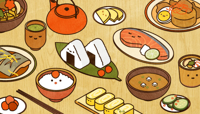食べ物イラスト Kuu Kusuhara Illustration
